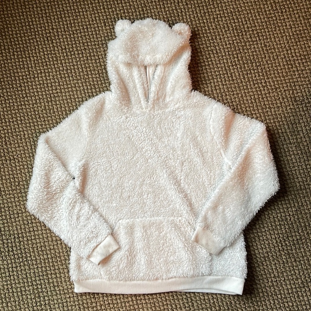 Wondershop white, bear hoodie